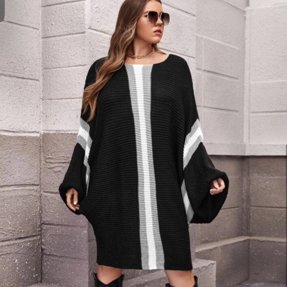 Dresses & Skirts - Plus Knit Sweater Dress